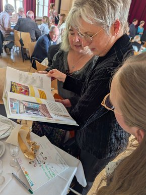 Beim Empfang im AWO-Festsaal
