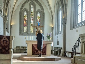 Frau Ruppert im Gottesdienst am 23.03.2025
