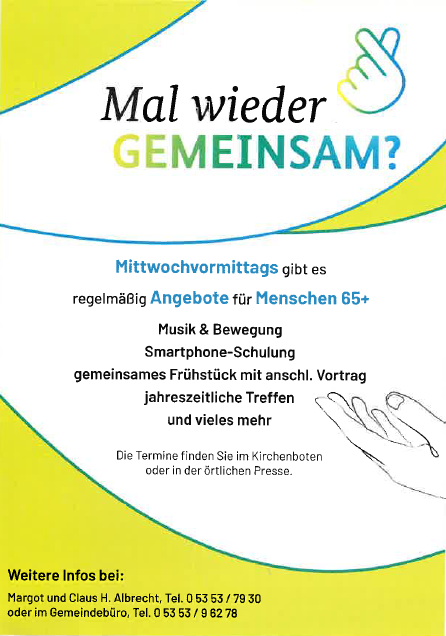 Mal wieder gemeinsam ? 